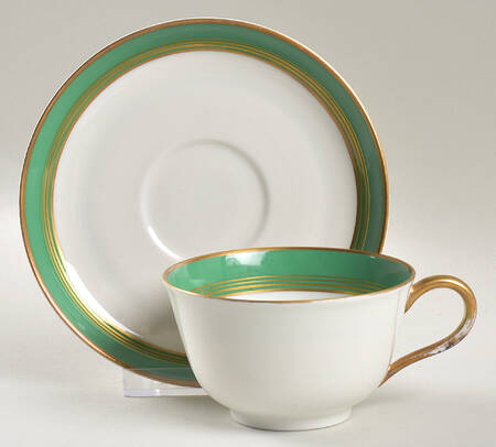 3446 Flat Cup & Saucer Set