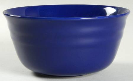 Double Ridge Blue Raspberry Coupe Cereal Bowl