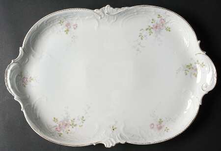 2408 17" Oval Serving Platter