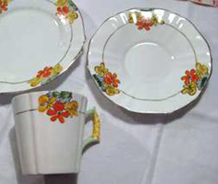 L461 Flat Cup & Saucer Set
