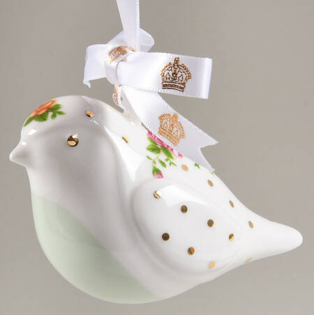 Old Country Roses (Christmas Tree) Ornament-Bird