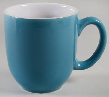Teal Banded Mug