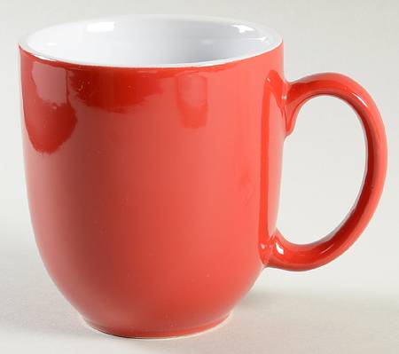 Red Banded Mug