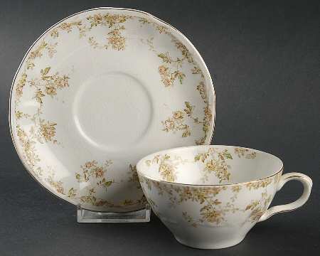 Merveille Flat Cup & Saucer Set