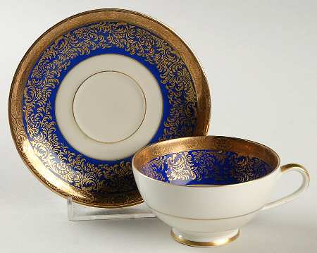 3166 Footed Demitasse Cup & Saucer Set
