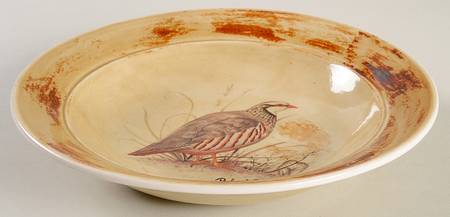 Birds Large Coupe Soup Bowl