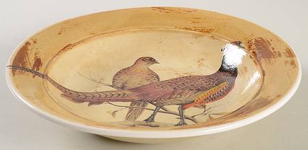 Birds Large Coupe Soup Bowl