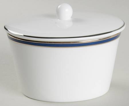 Signature Blue Sugar Bowl & Lid