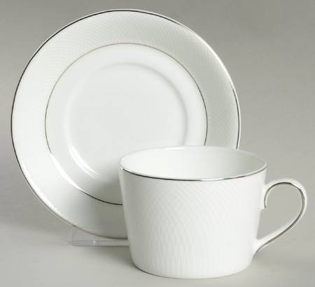 Finsbury Flat Cup & Saucer Set
