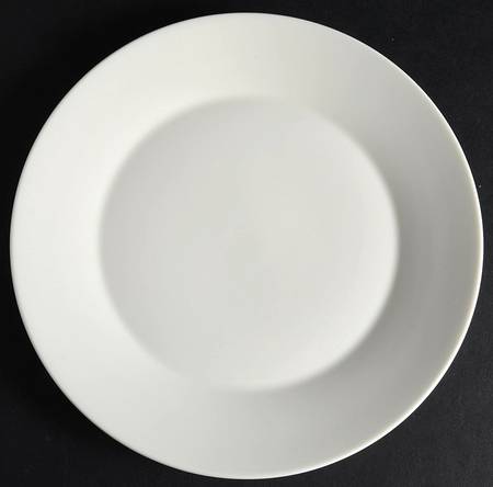 Fable White Salad Plate
