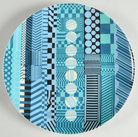 Paolozzi Accent Salad Plate