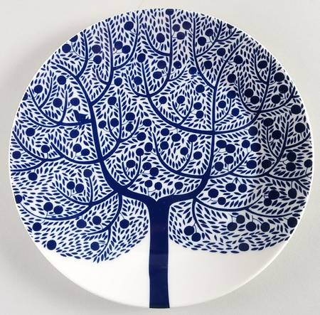 Fable Decorated Accent Salad Plate