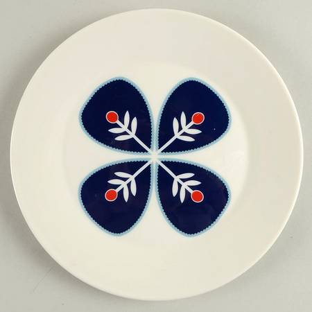 Fable Decorated Accent Salad Plate