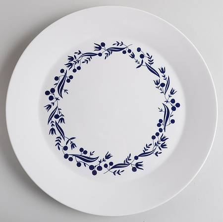 Fable Decorated 12" Chop Plate (Round Platter)