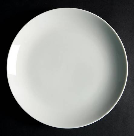 Mode White Salad Plate