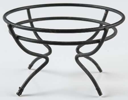 Red Wing Metal Stands Medium Black Warmer Stand No Candle Cup