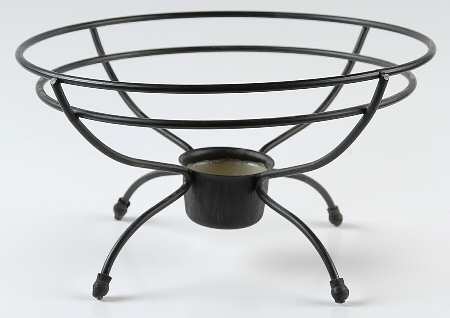 Red Wing Metal Stands Ex. Large Black Warmer Stand w/Candle Cup