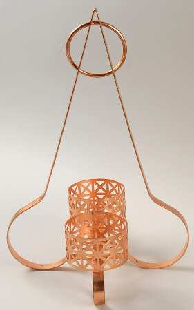 Red Wing Metal Stands Copper Metal Stand For Cruet Set