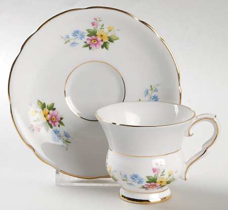 2049 Footed Demitasse Cup & Saucer Set