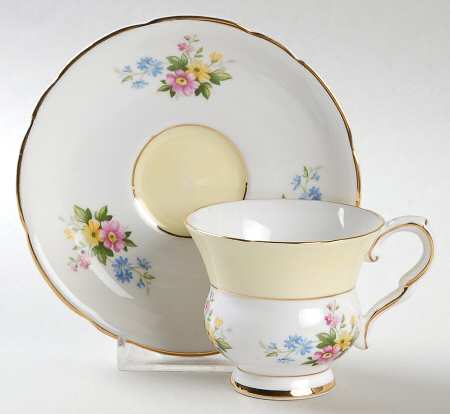2049 Footed Demitasse Cup & Saucer Set