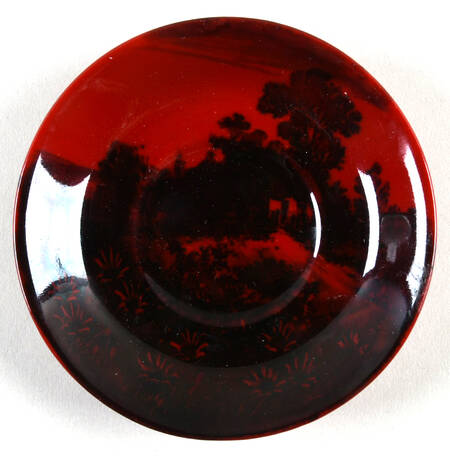 Flambe - Woodcut by Royal Doulton