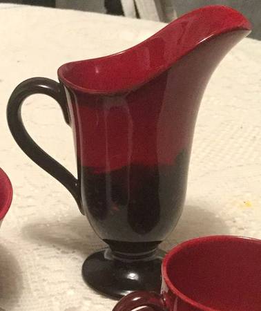 Flambe - Woodcut Creamer