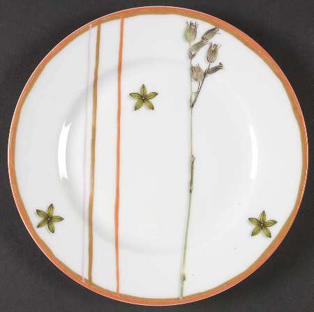 Nature White Salad Plate