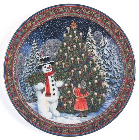 Christmas Tales Plate - The Snowman - Boxed