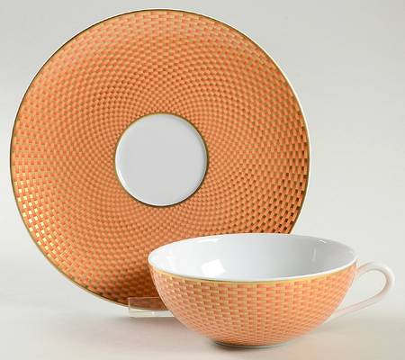 Tresor Flat Cup & Saucer Set