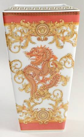 Asian Dream 9" Square Vase