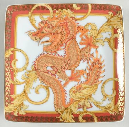 Asian Dream Square Canape Plate