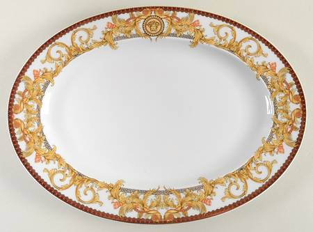 Asian Dream 13" Oval Serving Platter
