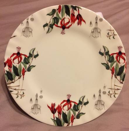 Fuchsia Salad Plate