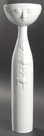 Romance (All White) 14" Vase