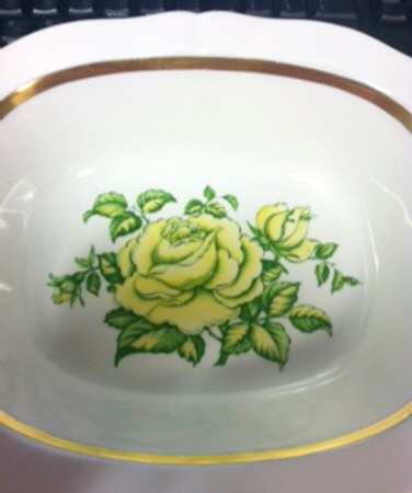 RIC8 9" Oval Vegetable Bowl