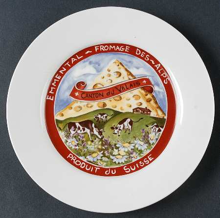 Classic Cheese Salad Plate