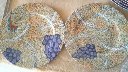 Mosiac Salad Plate