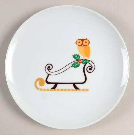 Holiday Hoot Salad Plate