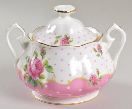 Cheeky Pink Sugar Bowl & Lid