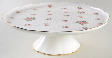 Cheeky Pink 12" Diameter Pedestal Cake Stand