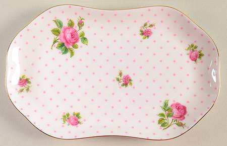 Cheeky Pink 8" Oval Tray