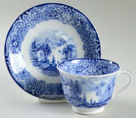 Geneva Blue (Smooth) by Royal Doulton