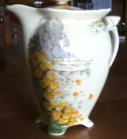 Yellow Morn Coffee Pot & Lid