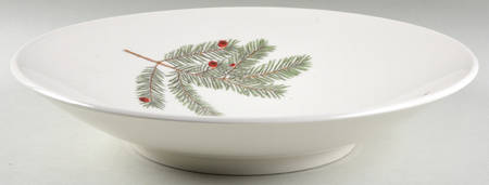Spruce 13" Shallow Round Bowl