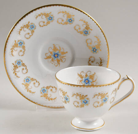 RCD170 Footed Demitasse Cup & Saucer Set