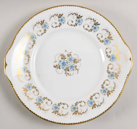 RCD170 Handled Cake Plate by Royal Crown Derby