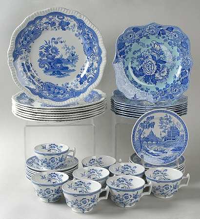 Estate Sets-China 40 Pc Set (8 5 Pc Place Settings)