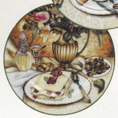 Festive Desserts Dessert/Pie Plate