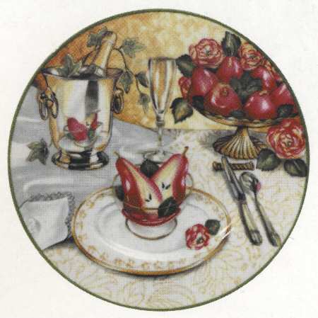 Festive Desserts Dessert/Pie Plate