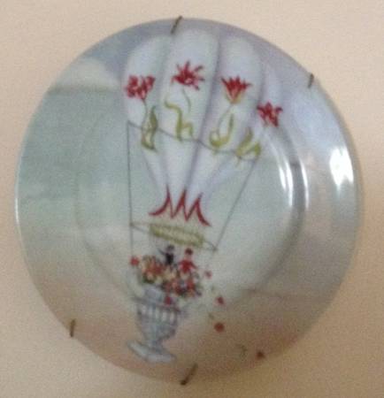Fantasy Balloons Dessert/Pie Plate